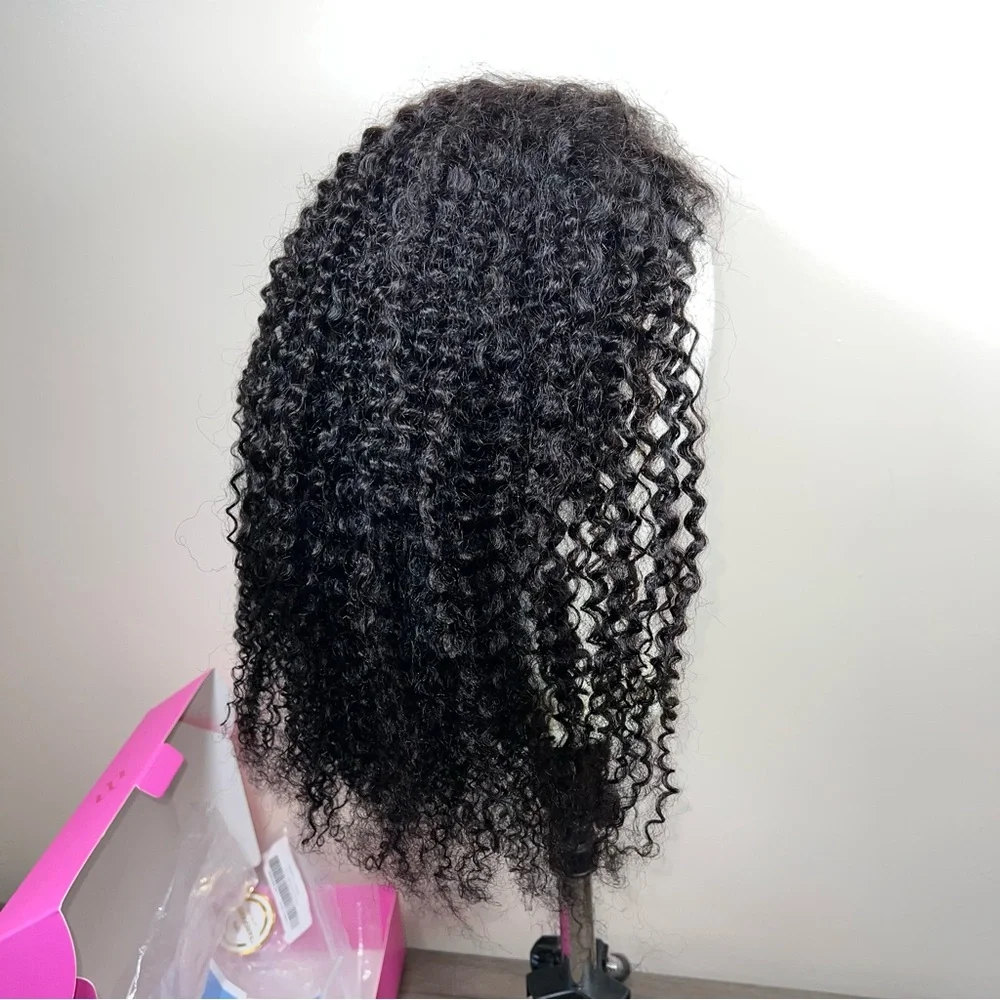 UNICE Bye Bye Knots Kinky Curly Human Hair 20 Inch Wig